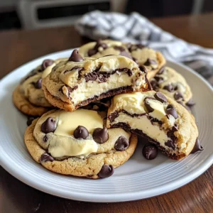 Chocolate Chip Cheesecake Cookies 10 Minutes Easy Delicious