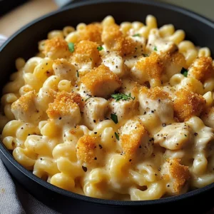 Creamy Honey Pepper Chicken Mac and Cheese 30 Minutes Ultimate Delicious
