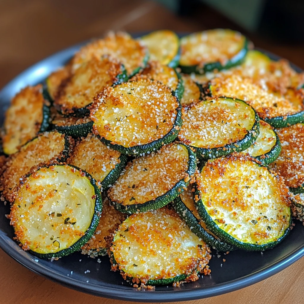 Make Crispy Air Fryer Zucchini: Your New Favorite Snack Recipe! 4 Enjoy Crispy Air Fryer Zucchini in just 10 minutes! Try this easy recipe for a delicious, healthier snack today!