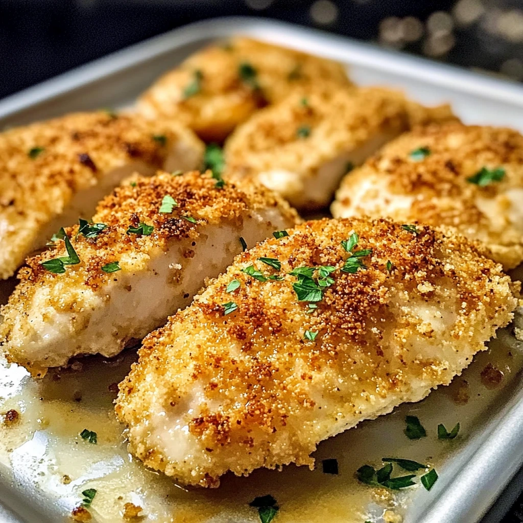 Discover the Irresistible Crispy Baked Parmesan Chicken Recipe 4 Crispy Baked Parmesan Chicken 30 Minutes Easy Delicious