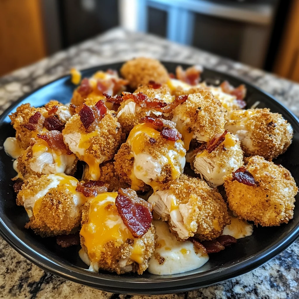 Indulge in Crispy Monster Bacon Chicken Cheese Bowl Bites Today! 4 Crispy Monster Bacon Chicken Cheese Bowl Bites 30 Minutes Ultimate Delicious