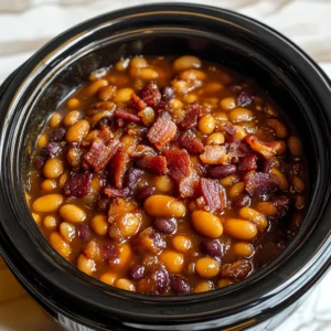 Crockpot Baked Beans 5 Ingredients Ultimate Delicious