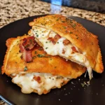Discover the Amazing Deep-Fried Chicken Bacon Alfredo Pizza Pockets Recipe! 5 Deep-Fried Chicken Bacon Alfredo Pizza Pockets 30 Minutes Ultimate Delicious