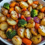 Discover the Flavorful Garlic Herb Roasted Potatoes and Veggies Recipe 5 Garlic Herb Roasted Potatoes and Veggies 30 Minutes Easy Delicious