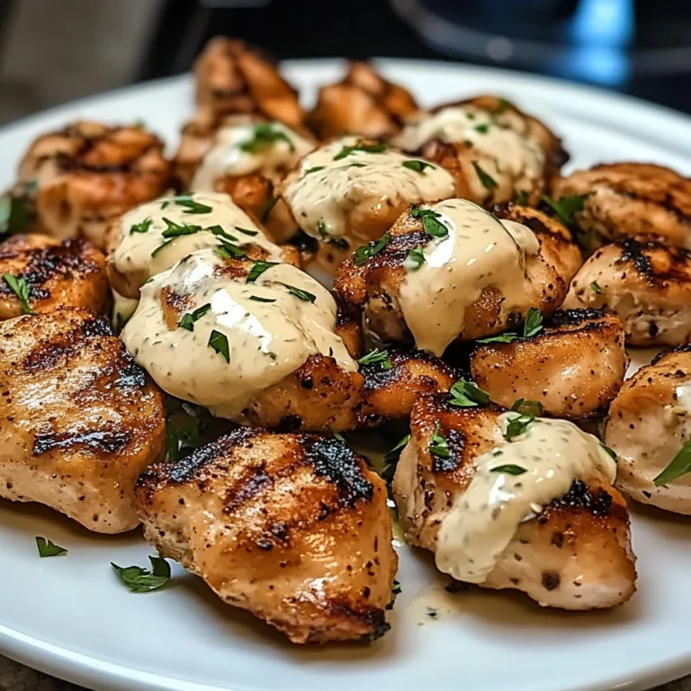 Grilled Chicken Bites 4 Servings Easy Delicious