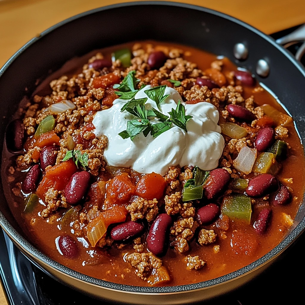 Discover the Ultimate Ground Beef Stovetop Chili Recipe Today! 4 Ground Beef Stovetop Chili 30 Minutes Easy Delicious