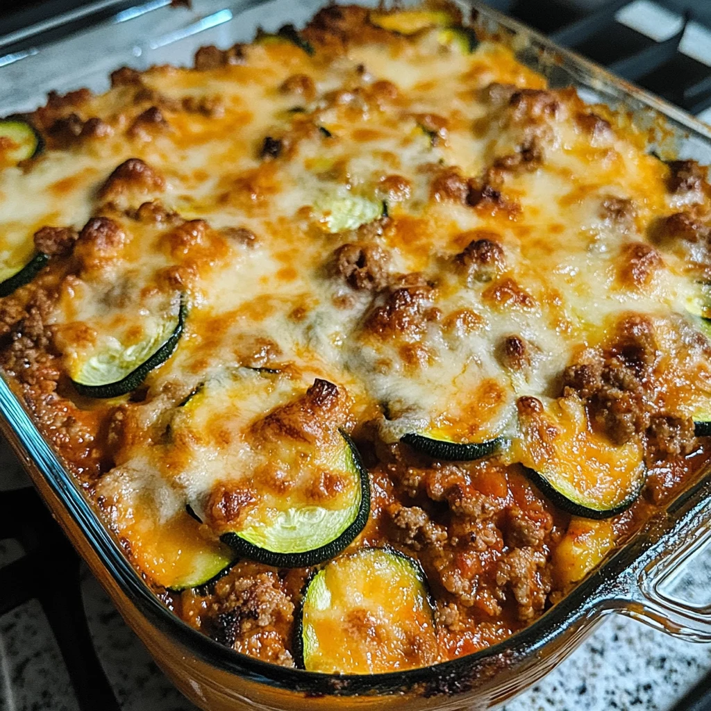 Make a Delicious Ground Beef Zucchini Casserole Tonight! 4 Discover this Ground Beef Zucchini Casserole recipe. It's easy to make and absolutely delicious! Try it today!