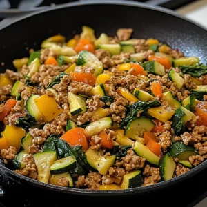 Ground Turkey and Zucchini Skillet 30 Minutes Amazing