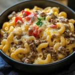 Indulge in High-Protein Creamy Philly Cheesesteak Mac and Cheese Today! 5 High-Protein Creamy Philly Cheesesteak Mac and Cheese 4 Servings Awesome Delicious