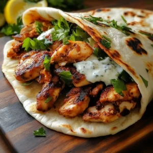 Homemade Chicken Shawarma 4 Servings Easy Delicious
