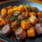 Enjoy the Sweet and Savory Delight of Honey Garlic Sausage Sweet Potatoes 5 Honey Garlic Sausage Sweet Potatoes 30 Minutes Perfect Delicious