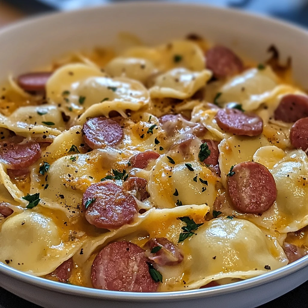 Savor the Comfort of Kielbasa and Pierogi Bake Tonight! 4 Kielbasa and Pierogi Bake 30 Minutes Easy Delicious