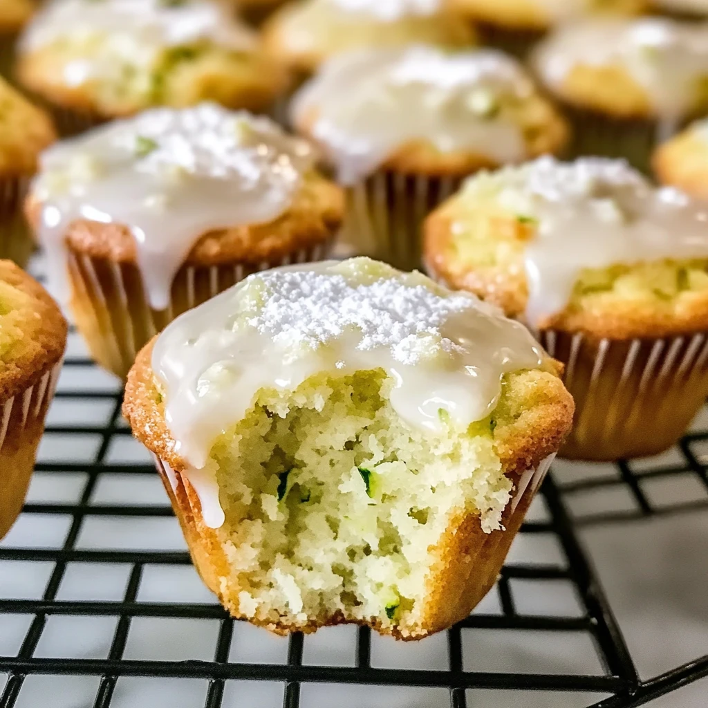 Bake Delicious Lemon Zucchini Muffins with Tangy Glaze Today! 4 Lemon Zucchini Muffins 18 Minutes Ultimate Delicious