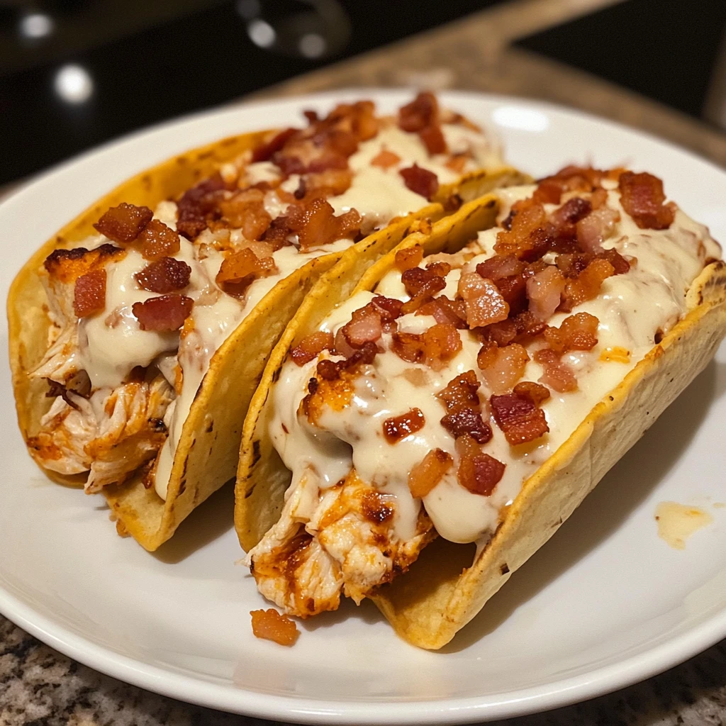 Loaded Chicken Bacon Ranch Taco Bell Bombs 30 Minutes Easy Delicious