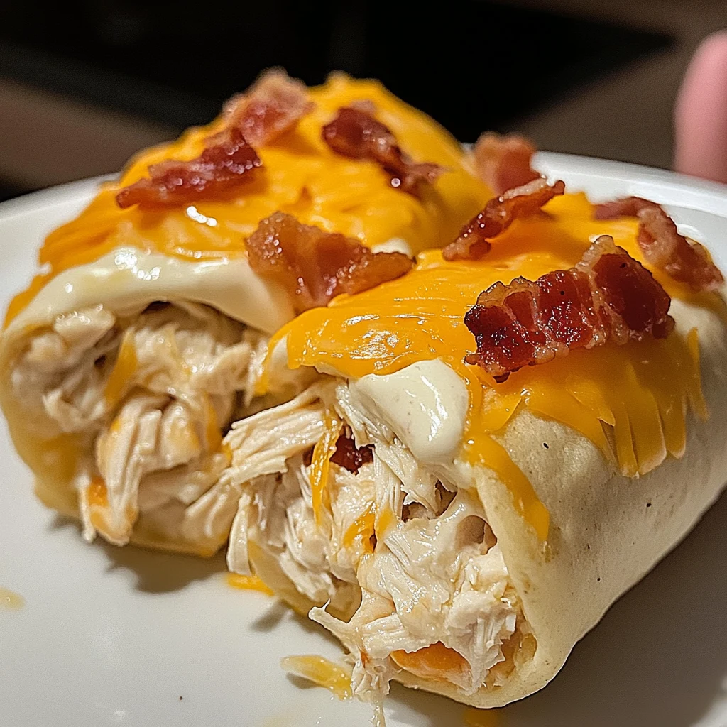 Indulge in Loaded Chicken Bacon Ranch Taco Bell Bombs Today! 4 Loaded Chicken Bacon Ranch Taco Bell Bombs 30 Minutes Easy Delicious
