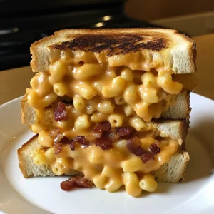 Monster BBQ Bacon Mac and Cheese Loaded Grilled Cheese Bombs