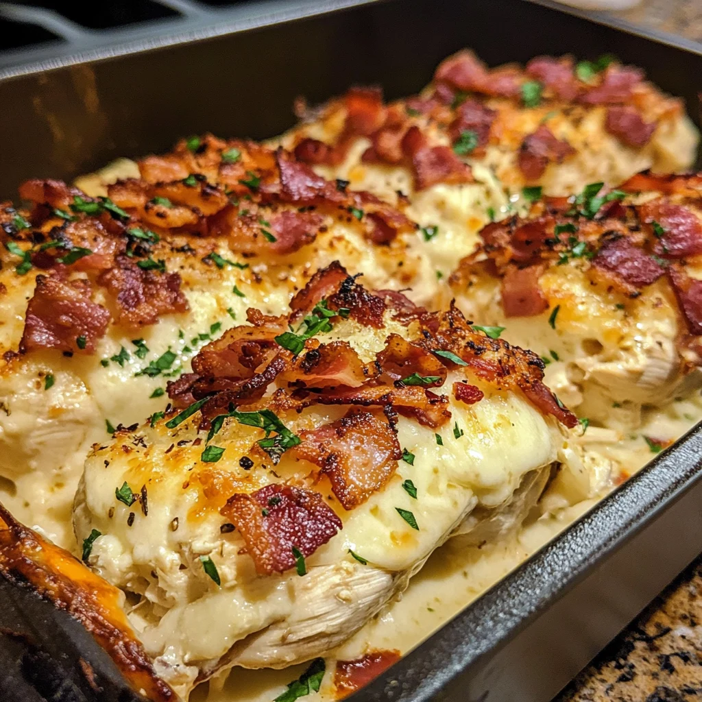 Indulge in Monster Loaded Bacon Chicken Alfredo Wreckage Bombs Today! 4 Monster Loaded Bacon Chicken Alfredo Wreckage Bombs 30 Minutes Ultimate Delicious