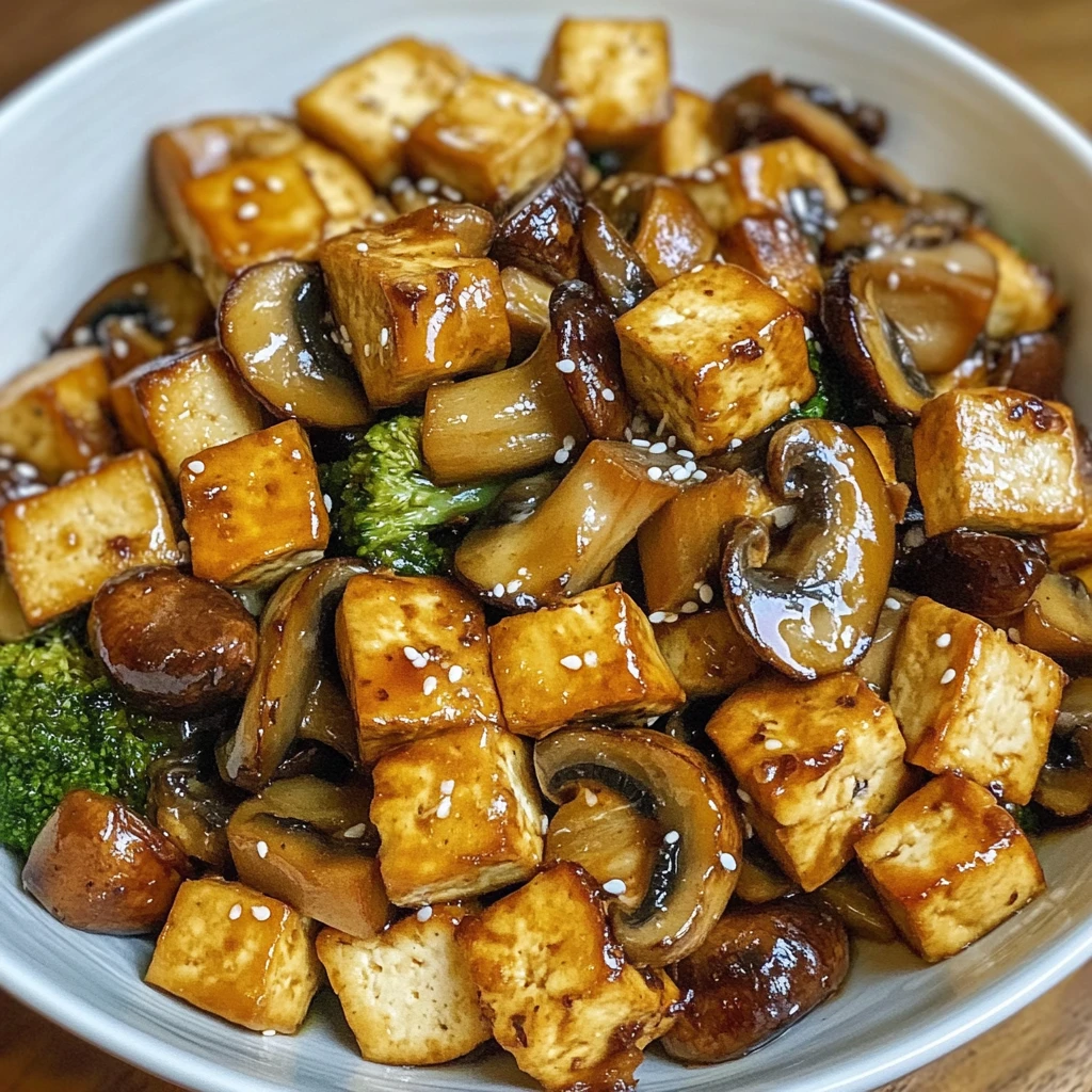 Whip Up This Delicious Mushroom and Tofu Stir-Fry in 30 Minutes! 4 Try this Mushroom and Tofu Stir-Fry recipe for a quick, healthy meal. It's easy to make and tastes absolutely delicious!