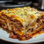 Savor the Flavor with Parmesan Garlic Cheeseburger Lasagna Recipe! 5 Parmesan Garlic Cheeseburger Lasagna 30 Minutes Ultimate Delicious