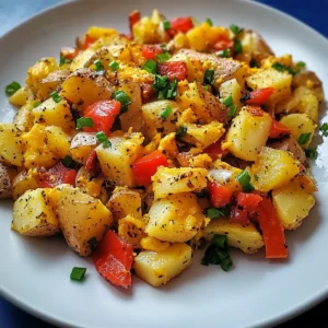 Potato Egg Scramble 5 Steps Perfect Delicious