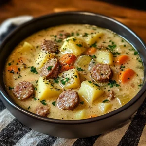 Potato and Sausage Chowder 30 Minutes Ultimate Delicious