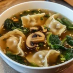 Whip Up a Comforting Potsticker Soup with Mushrooms & Bok Choy 5 Potsticker Soup 30 Minutes Easy Delicious