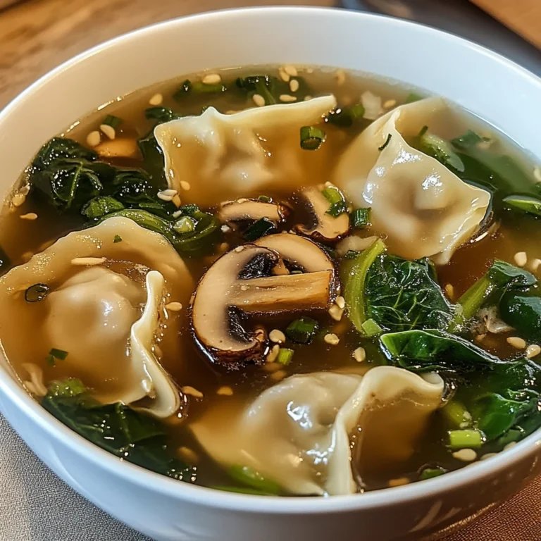 Potsticker Soup 30 Minutes Easy Delicious