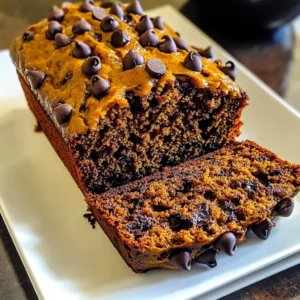 Pumpkin Chocolate Chip Bread 5 Steps Ultimate Delicious
