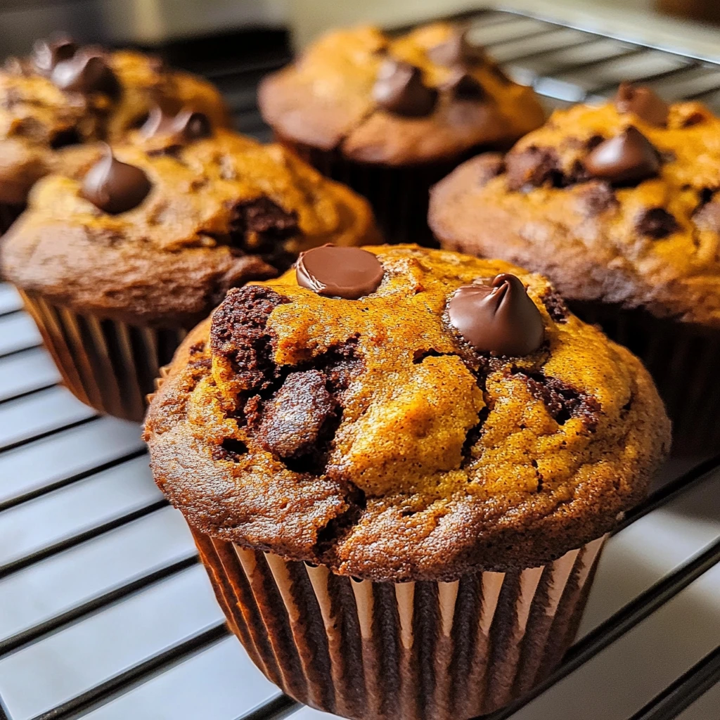 Pumpkin Chocolate Muffins 7 Ingredients Ultimate Delicious
