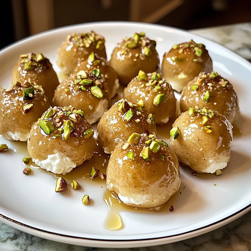 Discover Irresistible Ricotta Pistachio Honey Bites Today! 4 Ricotta Pistachio Honey Bites 7 Ingredients Perfectly Delicious
