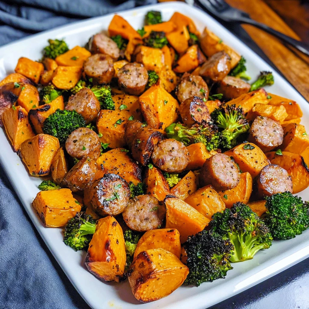 Discover the Delight of Sheet Pan Sausage and Sweet Potatoes Recipe 4 Sheet Pan Sausage and Sweet Potatoes 30 Minutes Amazing