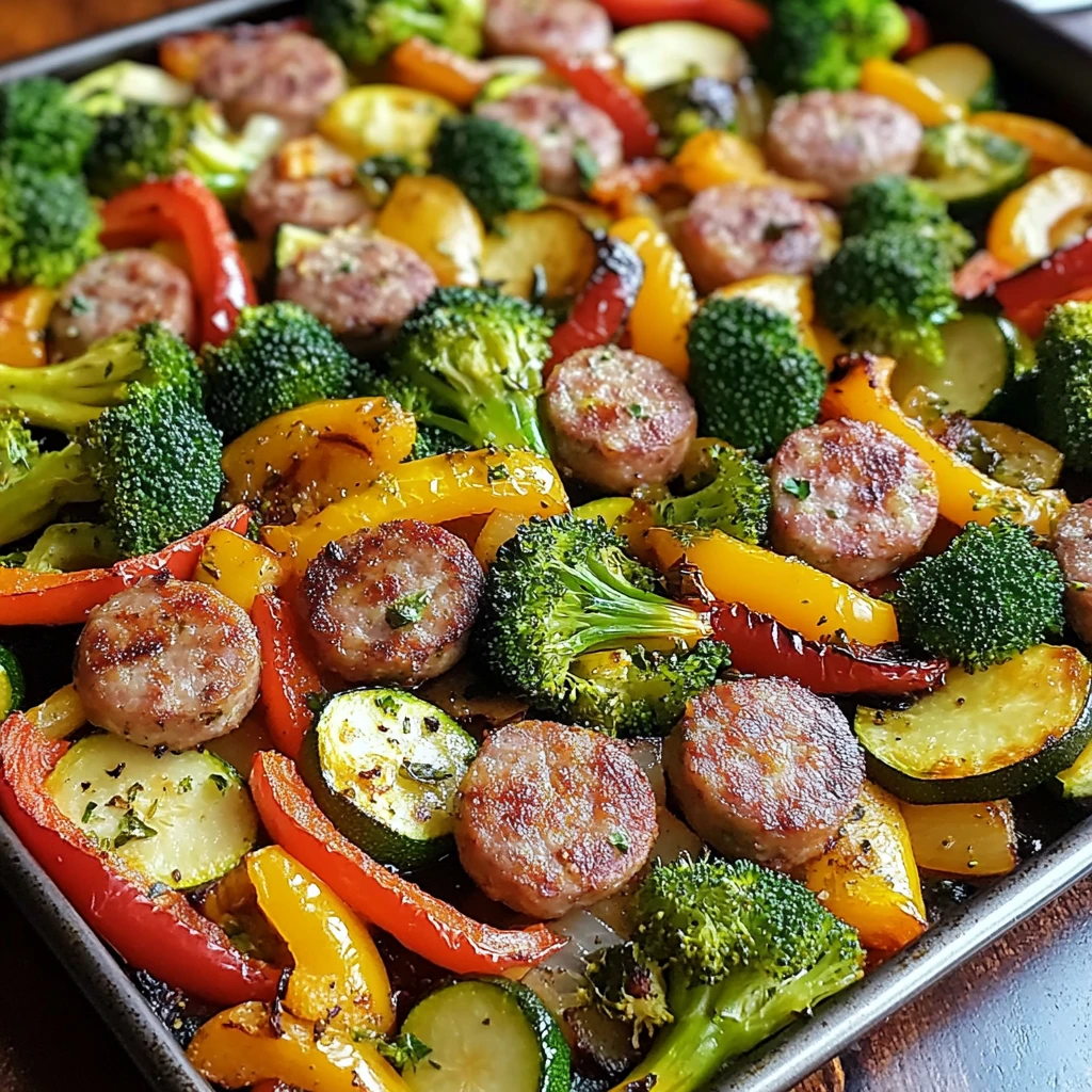 Enjoy the Best Sheet Pan Sausage and Veggies for Dinner Tonight! 4 Sheet Pan Sausage and Veggies 30 Minutes Awesome Delicious
