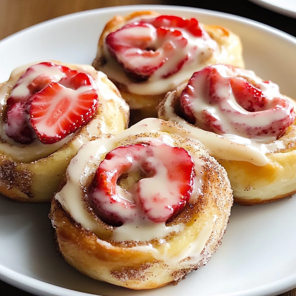 Discover the Joy of Making Strawberry Cheesecake Cinnabon Rolls 4 Strawberry Cheesecake Cinnabon Rolls 7 Ingredients Awesome Delicious