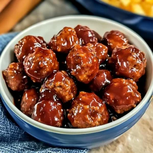 Sweet Chili Meatballs Crockpot 4 Servings Easy Delicious
