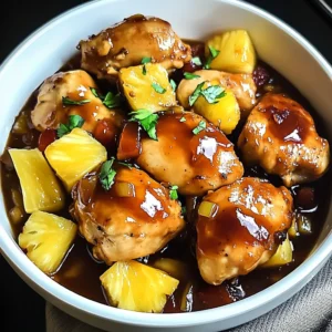 Sweet Hawaiian Crockpot Chicken 4 Ingredients Easy Delicious