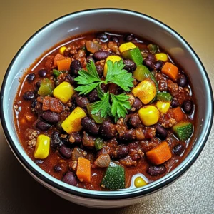 Vegetarian Chili 30 Minutes Ultimate Delicious