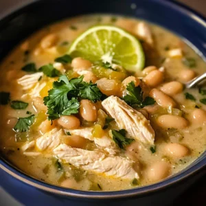 White Chicken Chili Crockpot 7 Ingredients Ultimate Delicious