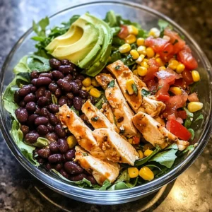 Zesty Southwest Chicken Salad 4 Servings Awesome Delicious