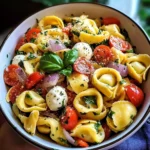 Discover the Best Zesty Tortellini Pasta Salad Recipe Today! 5 Zesty Tortellini Pasta Salad 4 Servings Ultimate Delicious