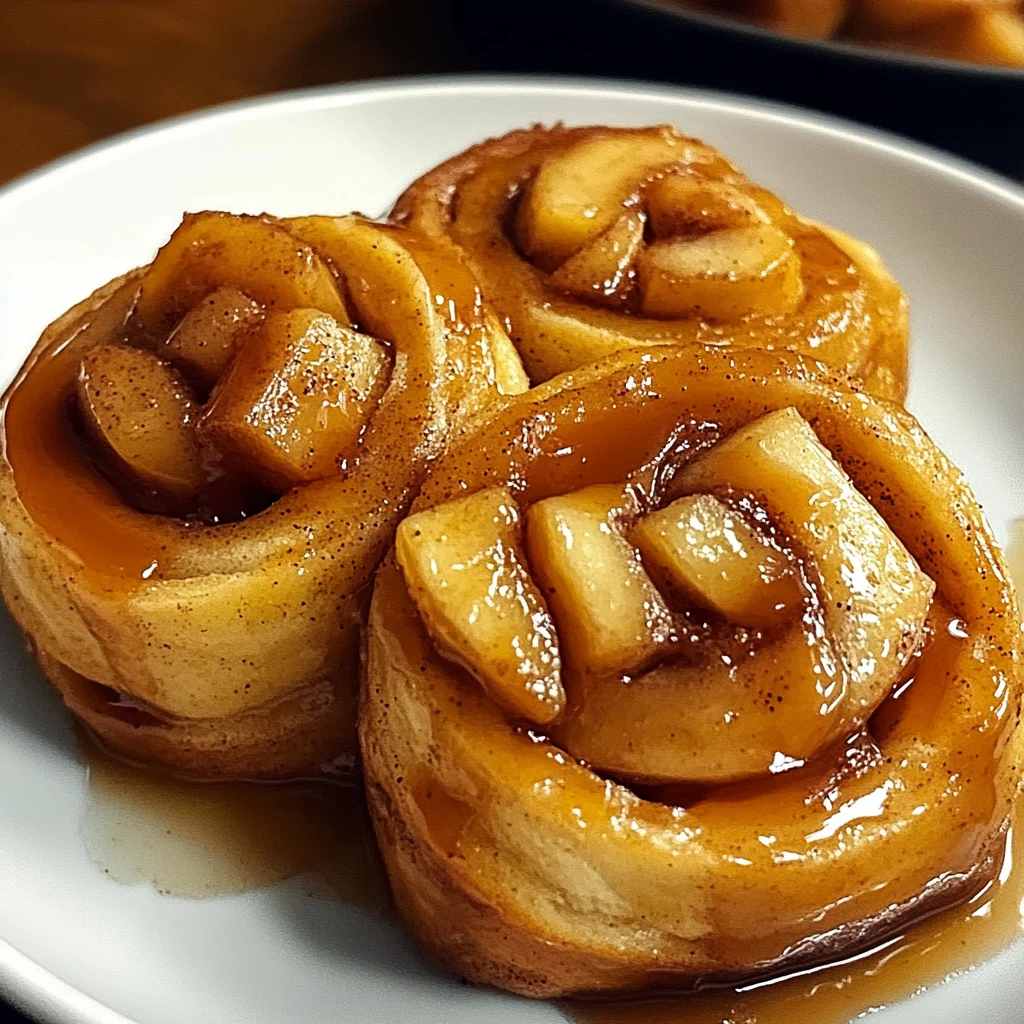 Indulge in Irresistible Caramel Apple Cinnamon Rolls Today! 4 Caramel Apple Cinnamon Rolls 12 Ingredients Easy Delicious