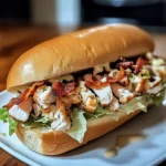Chopped Chicken Bacon Ranch Sub 4 Servings Ultimate Delicious