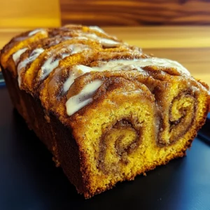 Cinnamon Roll Pumpkin Bread 5 Steps Ultimate Delicious