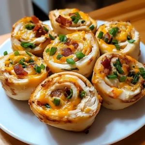 Crack Chicken Pinwheels 4 Servings Easy Delicious