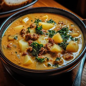 Creamy Chorizo Potato Soup 30 Minutes Easy Delicious