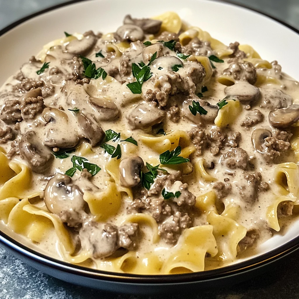 Discover the Ultimate Creamy Ground Beef Stroganoff Recipe Today 4 Creamy Ground Beef Stroganoff 30 Minutes Easy Delicious