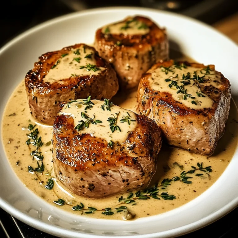Creamy Pork Tenderloin 4 Servings Ultimate Delicious