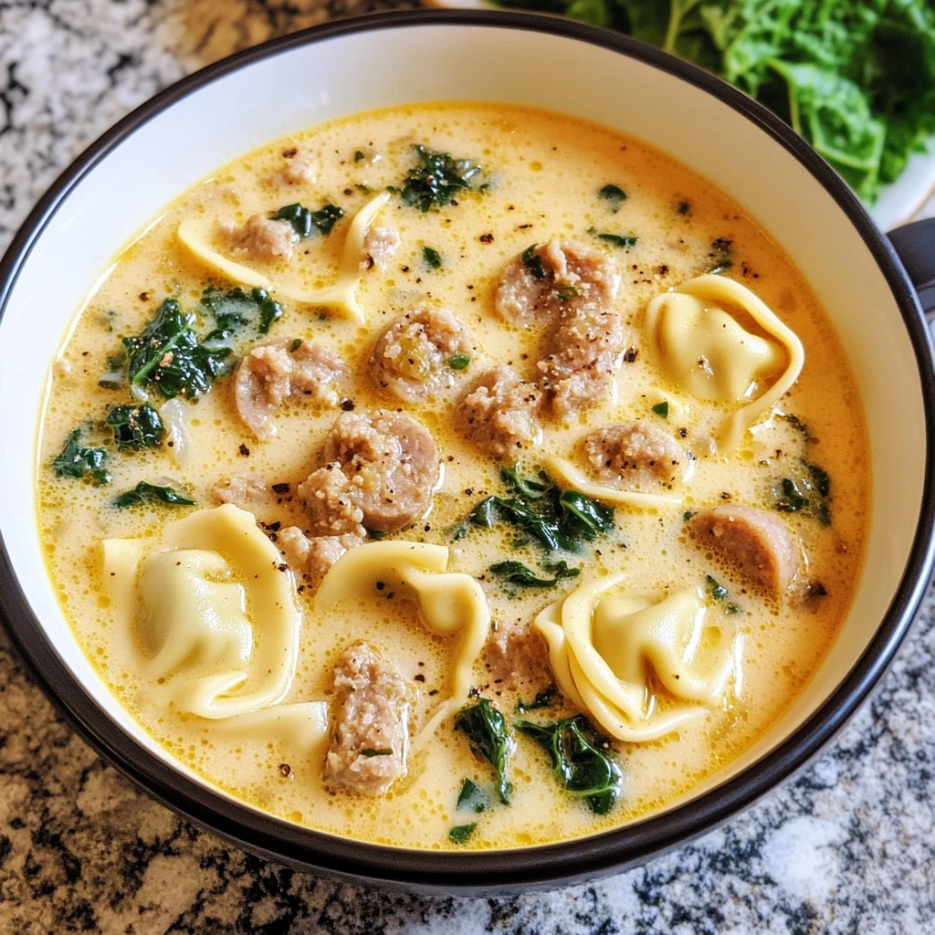 Experience the Comfort of Creamy Tortellini Soup in 5 Easy Steps 4 Creamy Tortellini Soup 5 Steps Ultimate Delicious