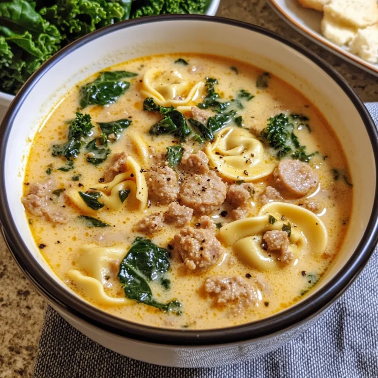 Creamy Tortellini Soup 5 Steps Ultimate Delicious
