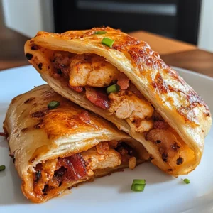 Crispy Chicken Bacon Wildfire Pockets 30 Minutes Ultimate Delicious