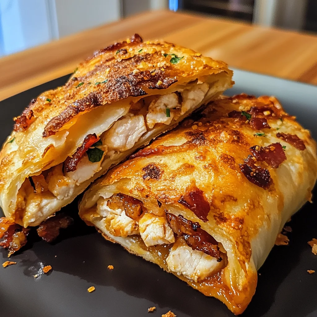 Crispy Chicken Bacon Wildfire Pockets 30 Minutes Ultimate Delicious